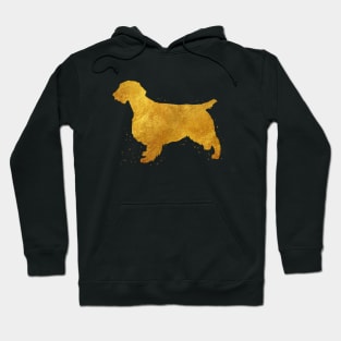 Welsh springer spaniel dog golden art Hoodie